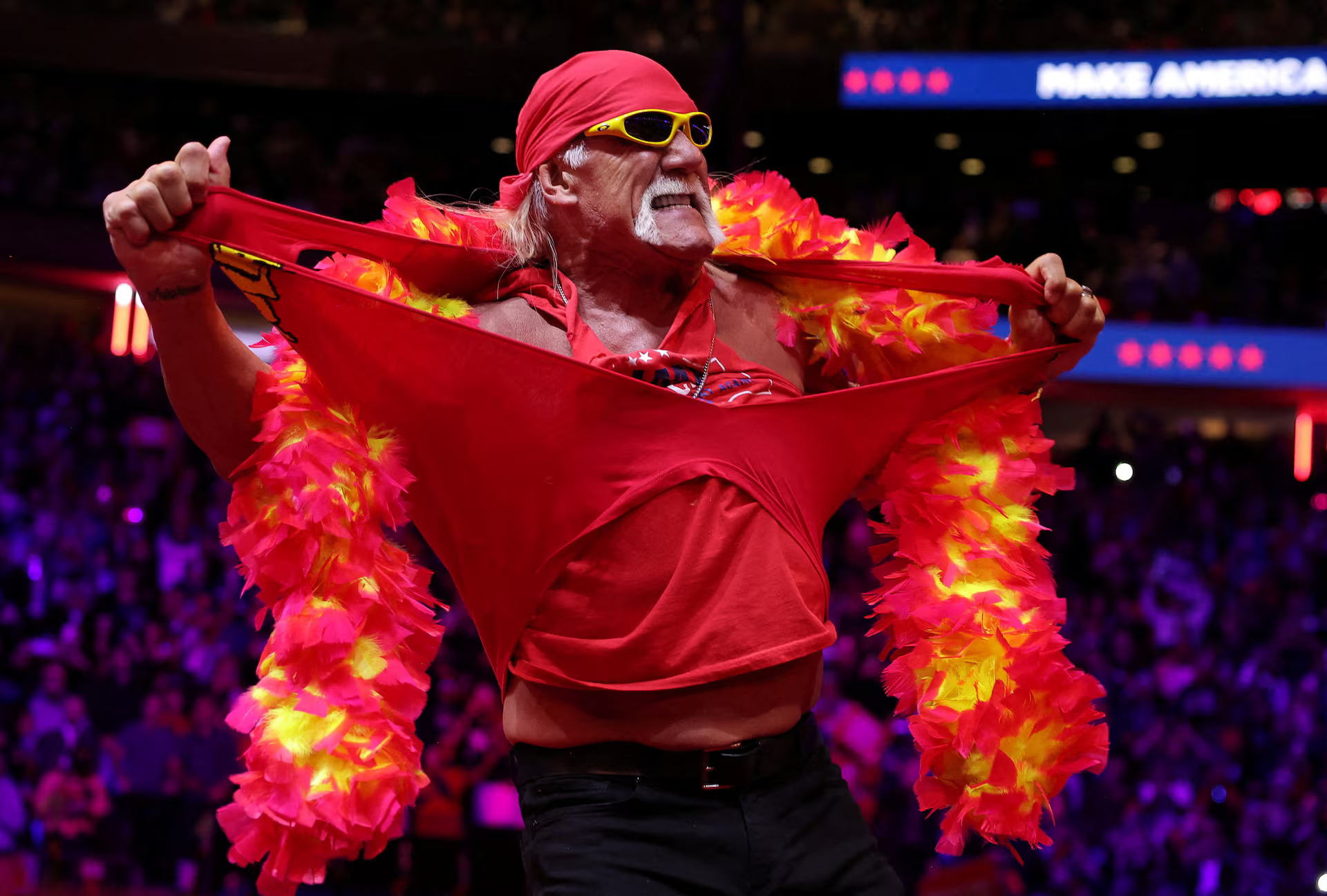 Hulk Hogan bids his farewell